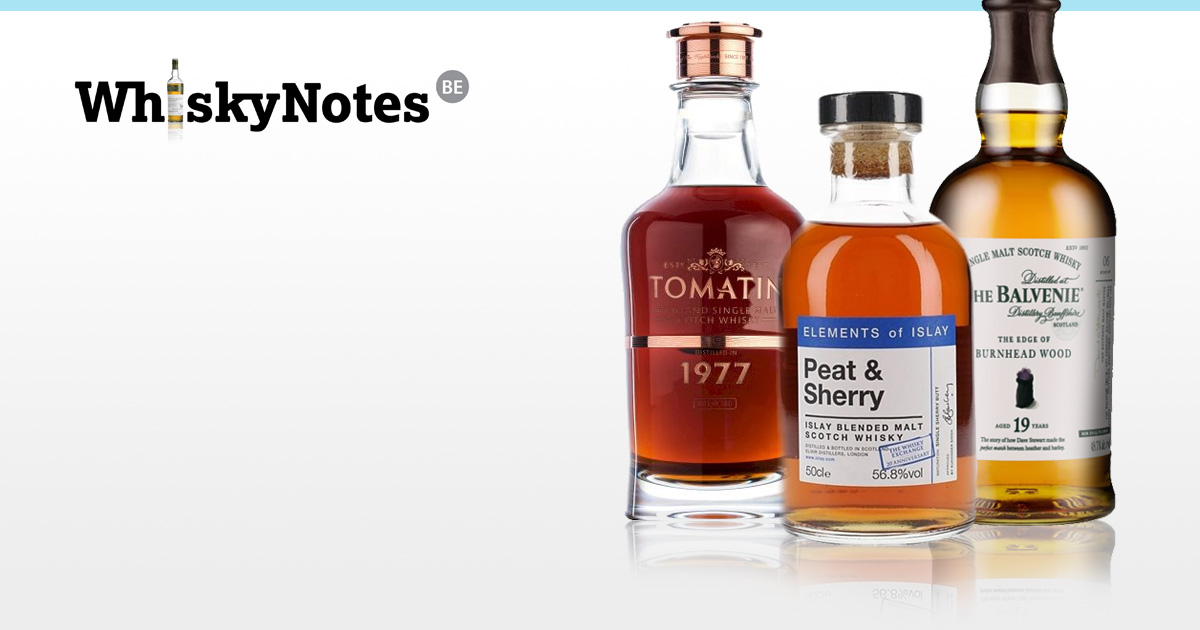 new peat sherry tomatin 1977 balvenie burnhead wood