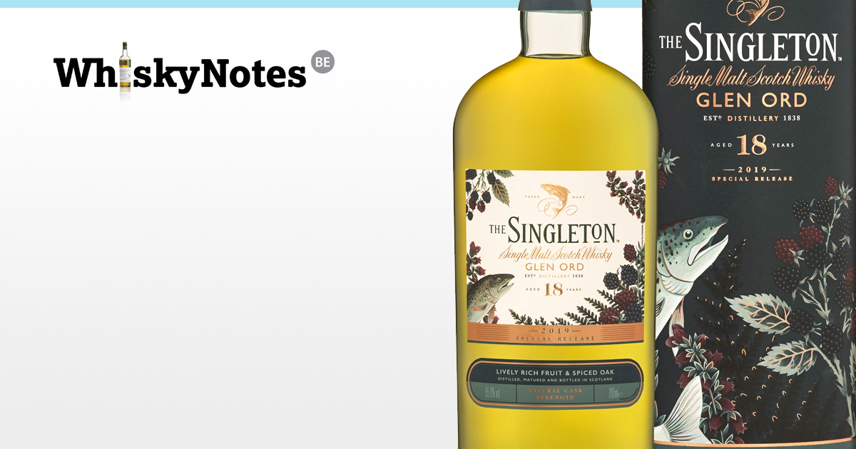 singleton glen ord 18 years