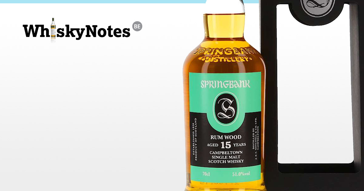 springbank 15 years rumwood