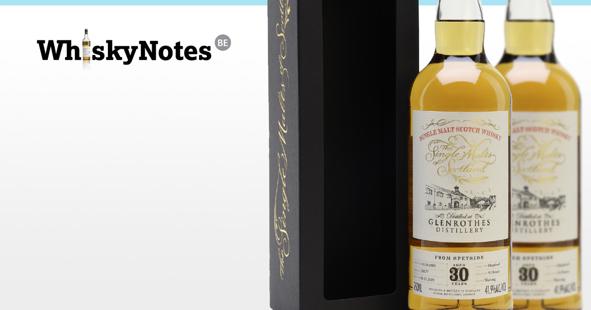 glenrothes 1989 single malts of scotland