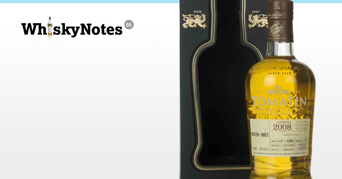 tomatin 2008 master of malt