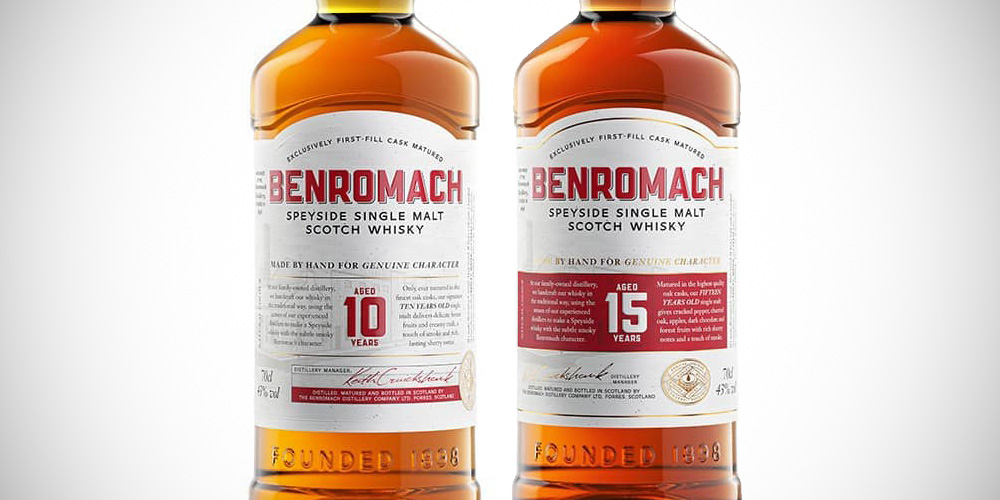 Benromach redesign