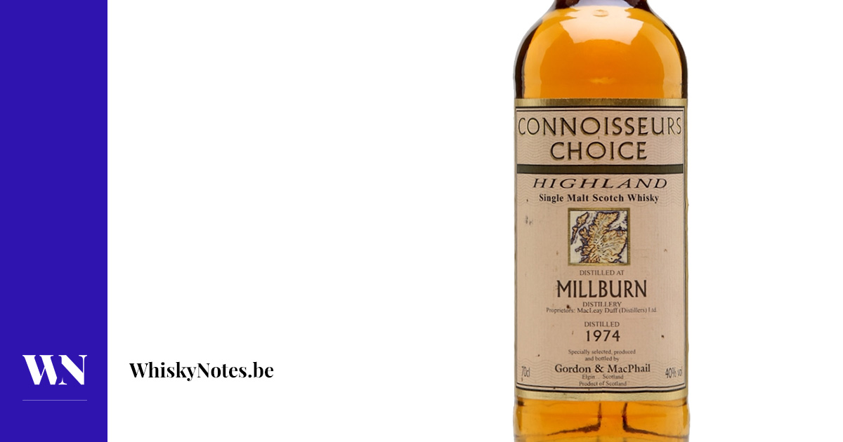 Millburn 1974 (Gordon & MacPhail) | WhiskyNotes review