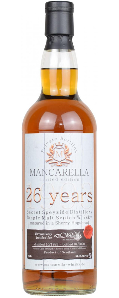 Secret Speyside 1993 (Mancarella for DeinWhisky)