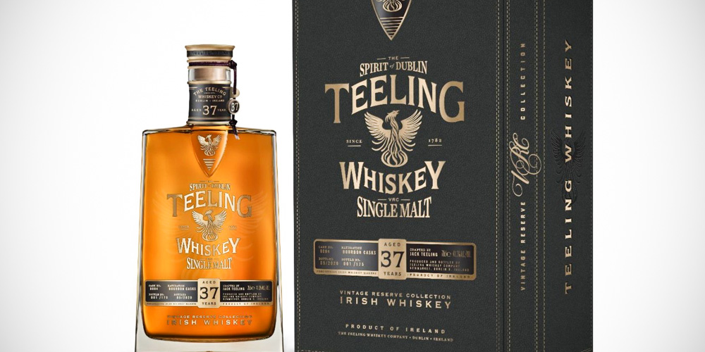 Teeling 37 Year Old whiskey