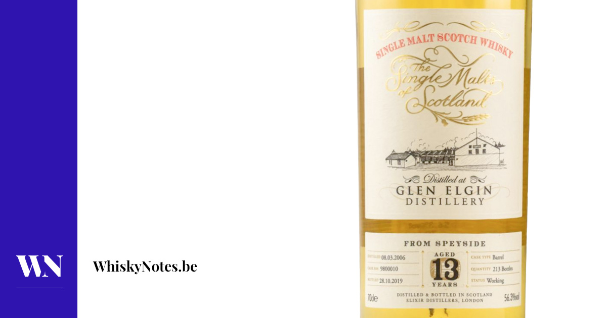 Glen Elgin 2006 (Single Malts of Scotland) | WhiskyNotes review