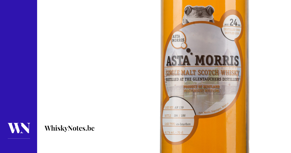 Glentauchers 1996 (Asta Morris) | WhiskyNotes review