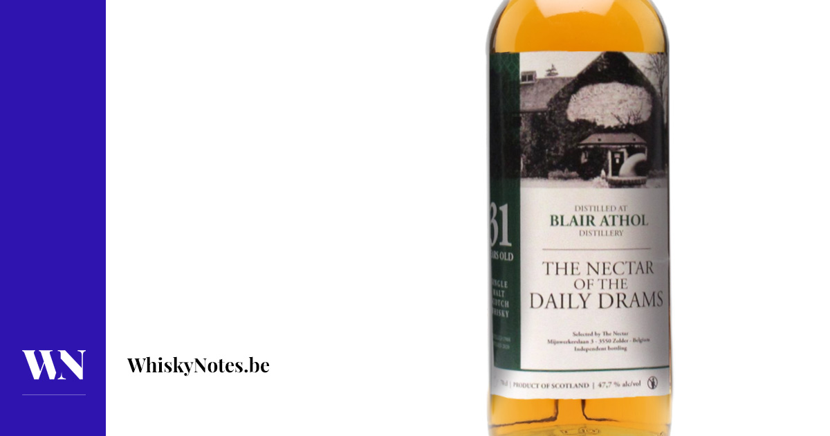 Blair Athol 1988 (Nectar of the Daily Drams) | WhiskyNotes review
