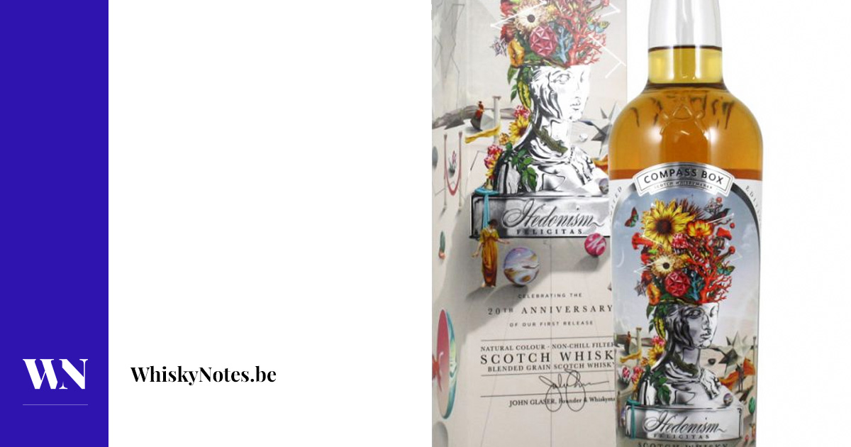 Compass Box Hedonism Felicitas WhiskyNotes review