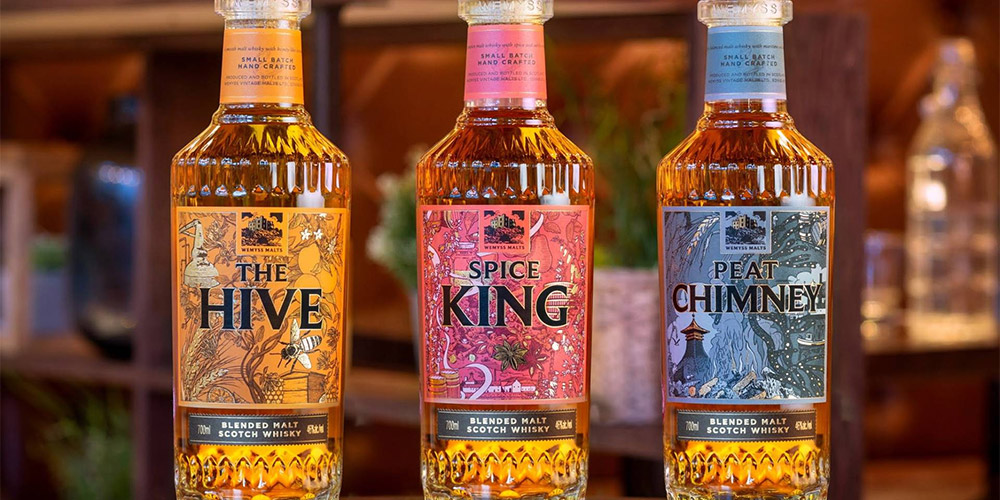 Wemyss Malts The Hive / Spice King / Peat Chimney redesign