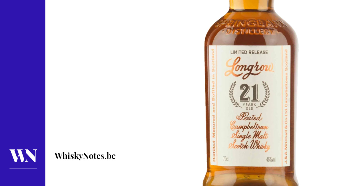 Longrow 21 Years Old シングルカスク Longrow 21 Year Old Single Malt 750mL