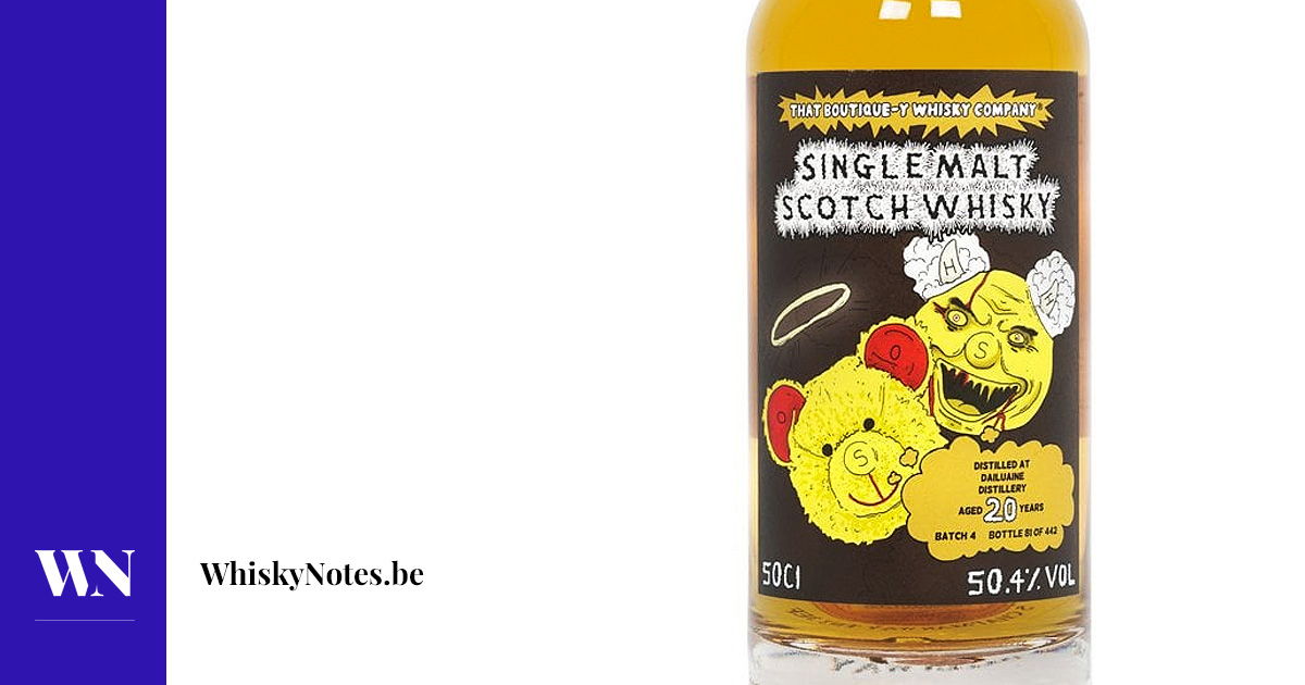Dailuaine 20 Year Old (Boutique-y Whisky) | WhiskyNotes review