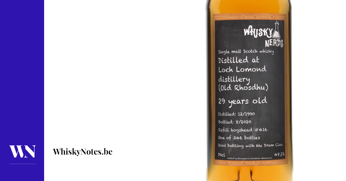 Old Rhosdhu 1990 (WhiskyNerds) | WhiskyNotes review
