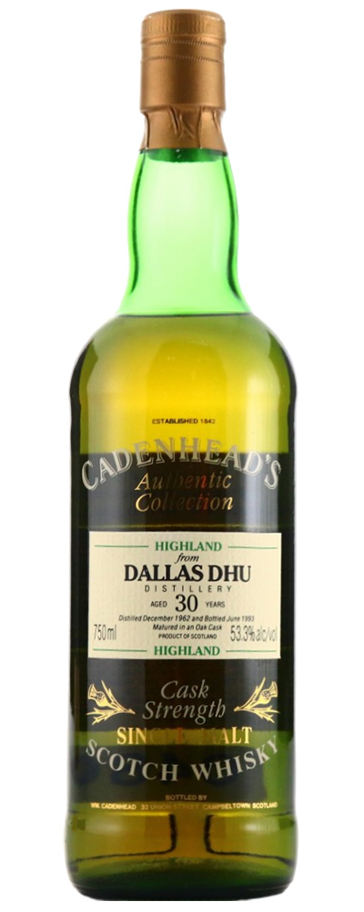 Dallas Dhu 1962 (Cadenhead)