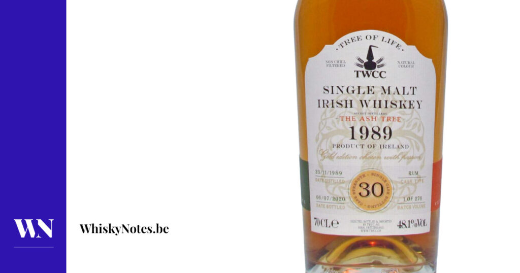 Irish Single Malt 1989 (The Whisky Cask Company) - Vimarsana News