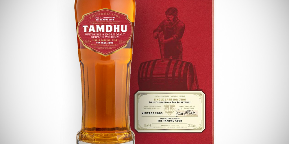 Tamdhu 2003 single cask 7196