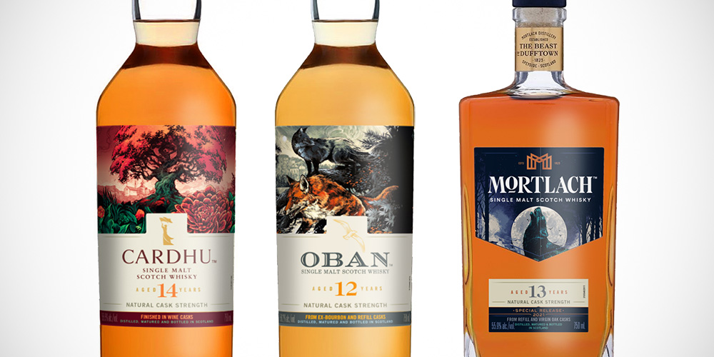 Cardhu 14 Years / Oban 12 Years / Mortlach 13 Years