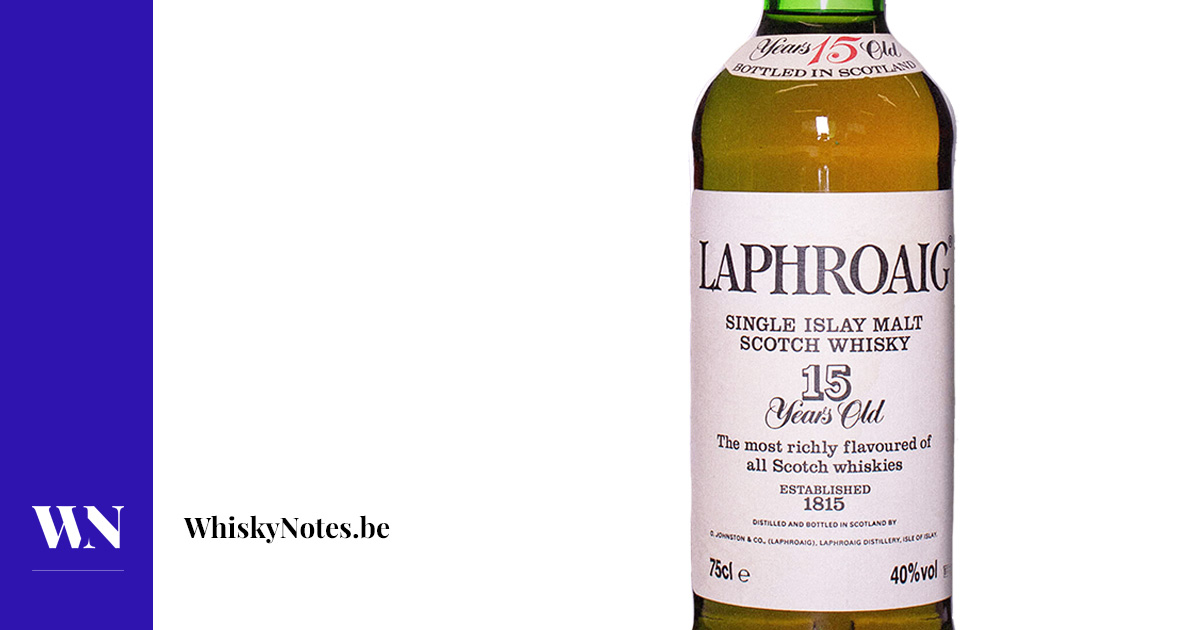 ウイスキー Laphroaig 15 Year Old Limited Edition Laphroaig 15 Year Old With Crystal Decanter | Single Malt