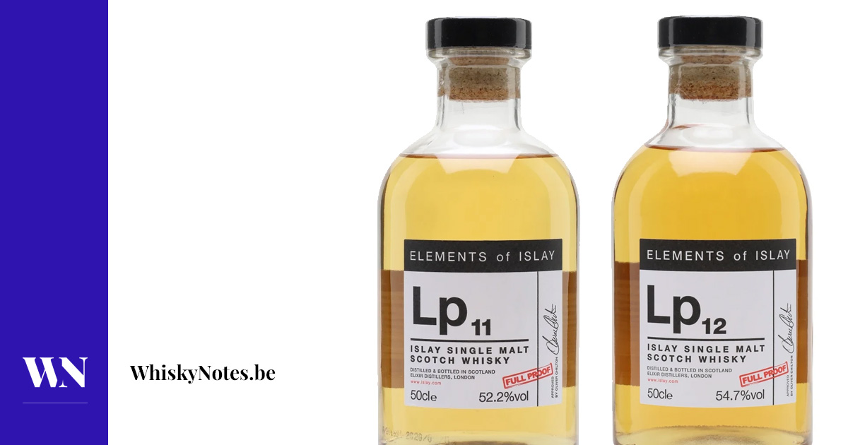 Laphroaig Lp11 vs Lp12 (Elements of Islay) | WhiskyNotes review