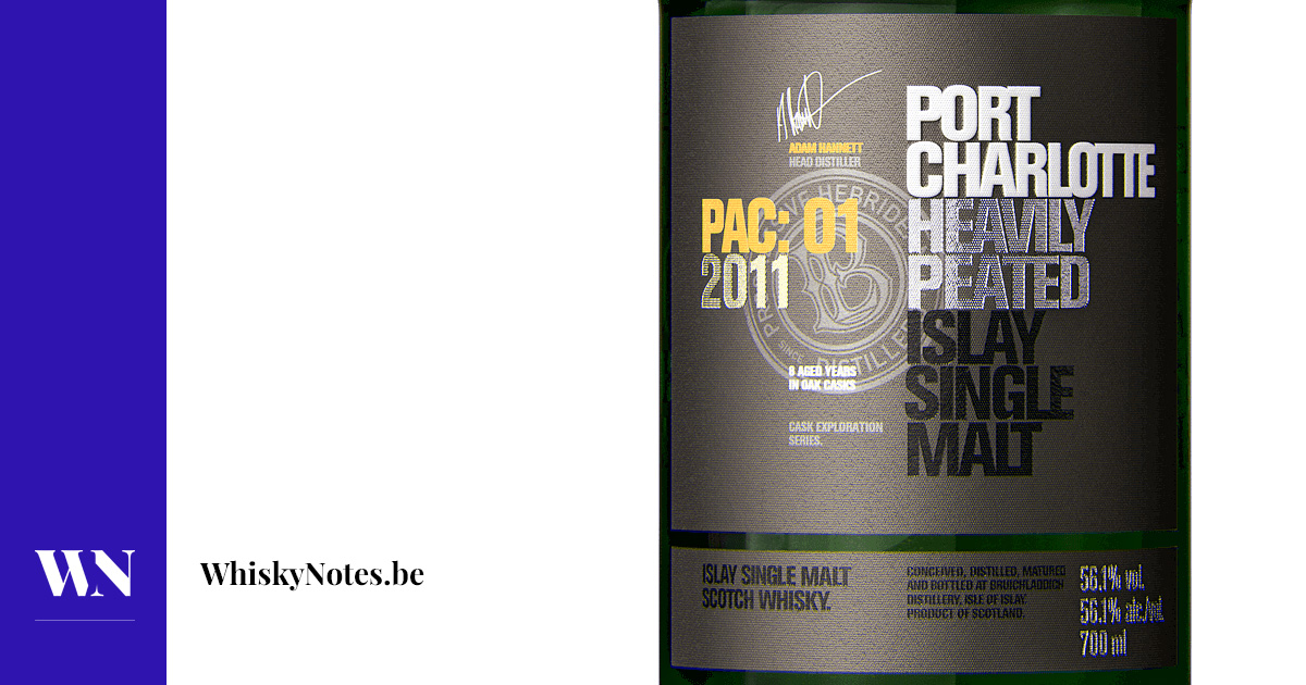 Port Charlotte PAC:01 | WhiskyNotes review
