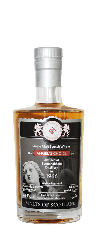 Bunnahabhain 1966 (Malts of Scotland – Angel’s Choice)