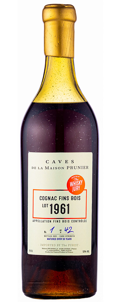 Prunier 1960 Grande Champagne / 1961 Fins Bois (The Whisky Jury)
