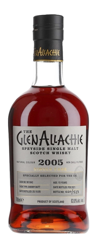 GlenAllachie 2005 Sherry cask #901042