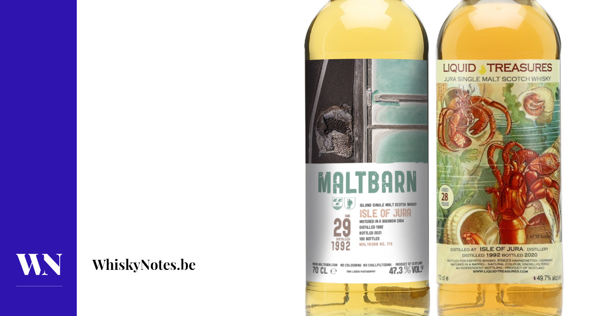 Jura 1992 (Maltbarn vs Liquid Treasures) | WhiskyNotes review