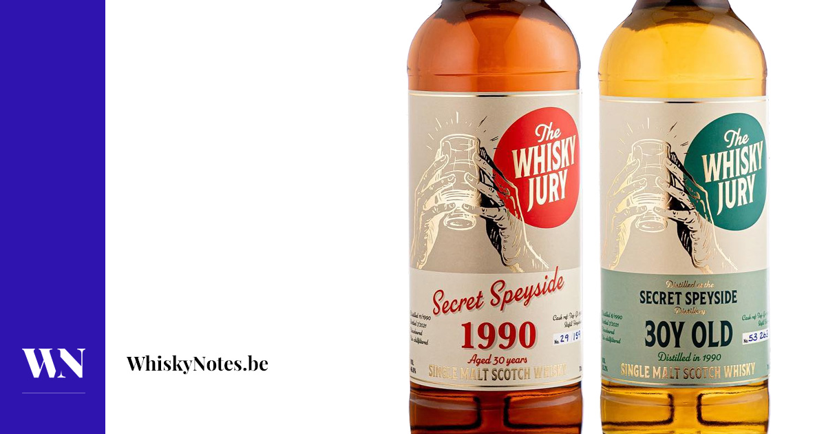 Secret Speyside 1990, twice (The Whisky Jury) | WhiskyNotes review
