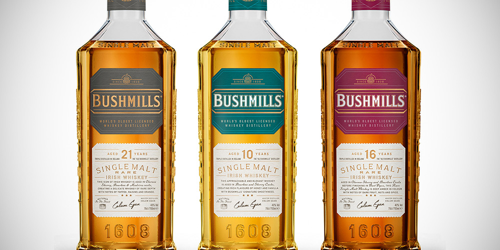 Bushmills redesign 2021