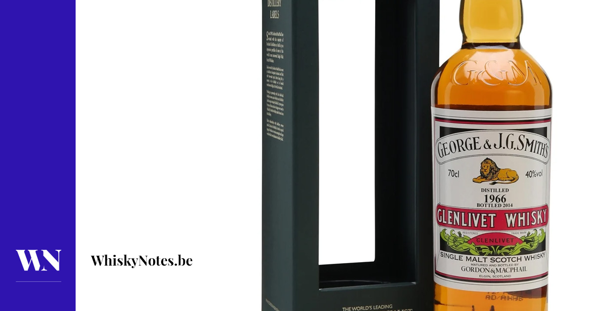 Glenlivet 1966 (Gordon & MacPhail) | WhiskyNotes review