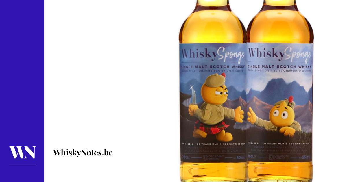 Caperdonich 2000 / Glen Grant 1995 (Whisky Sponge) | WhiskyNotes