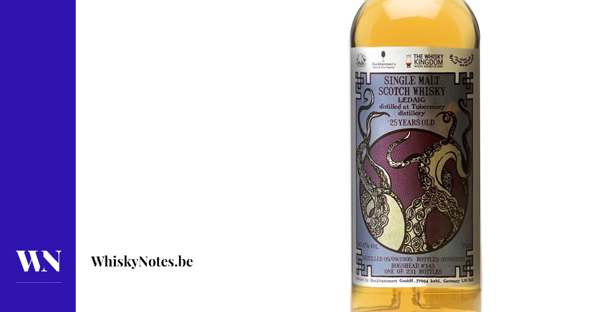 Ledaig 25 Years 1995 (Wu Dram Clan) | WhiskyNotes review
