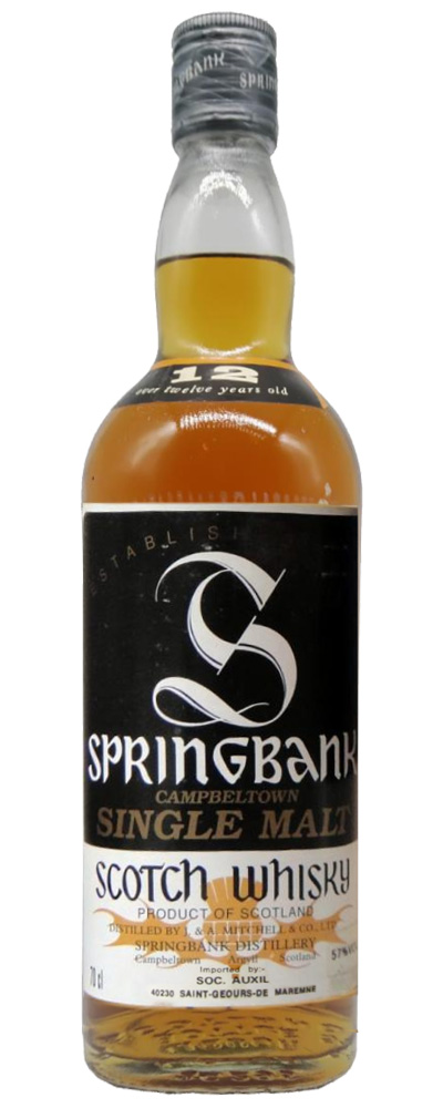 Springbank Over 12 Years (Auxil 1980s)
