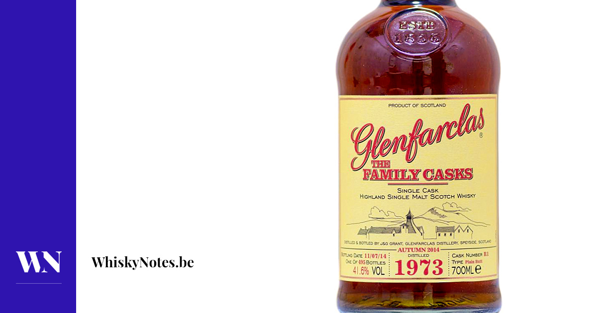 Glenfarclas Family Cask 1973 R1 | WhiskyNotes review