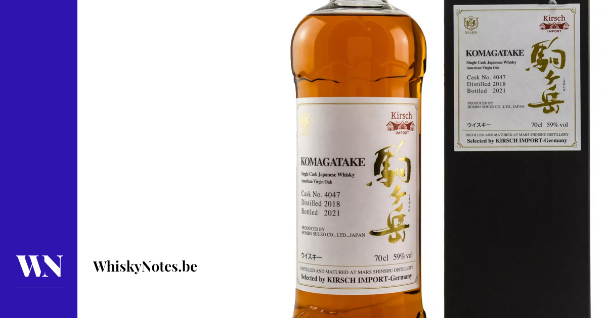 Mars Komagatake 2018 (cask #4047) | WhiskyNotes review