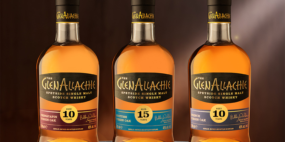 GlenAllachie virgin oak finishes