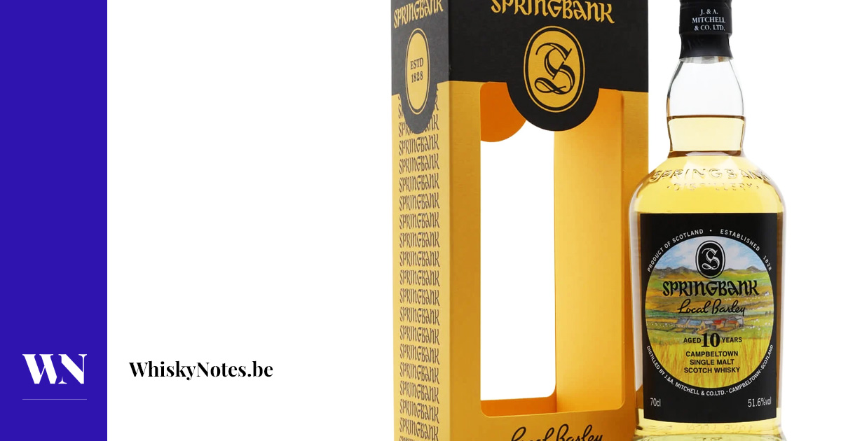 Springbank 10 Years 'Local Barley' (2021) review Springbank 10 Years 'Local Barley' (2021) review