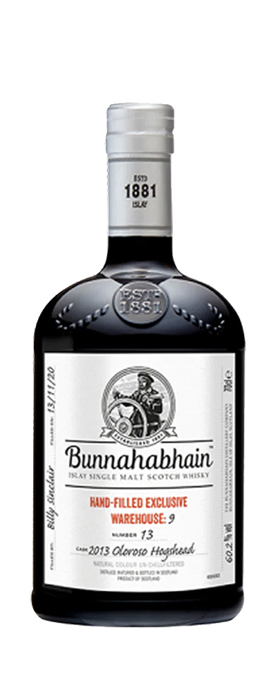 Bunnahabhain 2013 Oloroso (hand-filled)