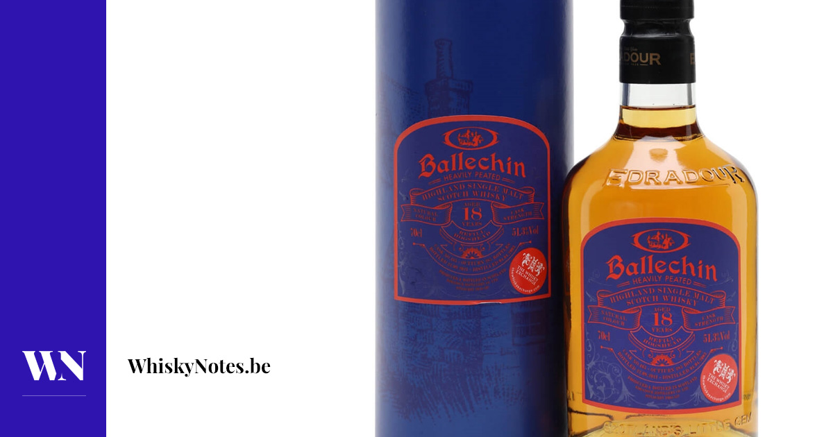Ballechin 18年 for Whisky Exchangeバレッヒェン