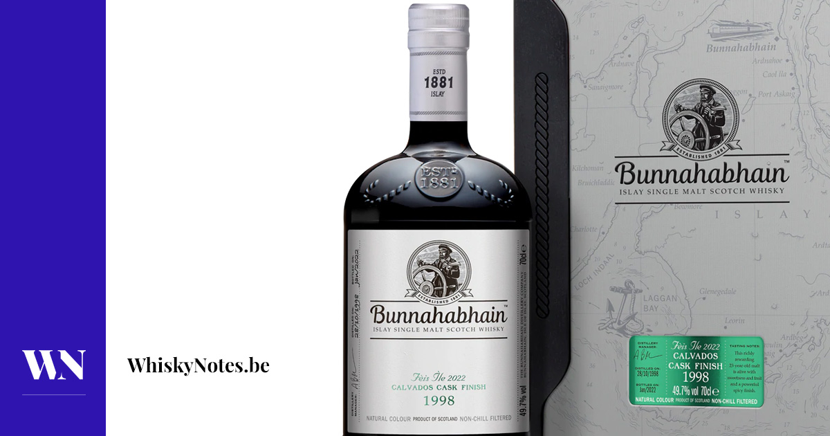 Bunnahabhain 1998 Calvados Cask (Feis Ile 2022) review
