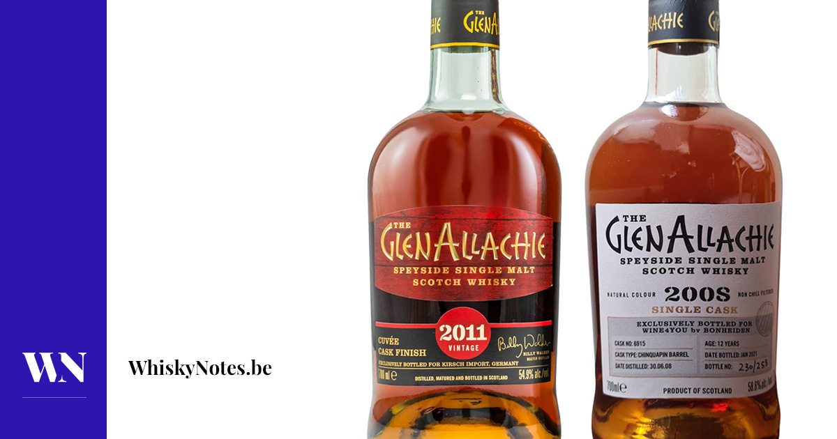 GlenAllachie 2011 Cuvée (Kirsch) / 2008 Chinquapin (Wine4You)