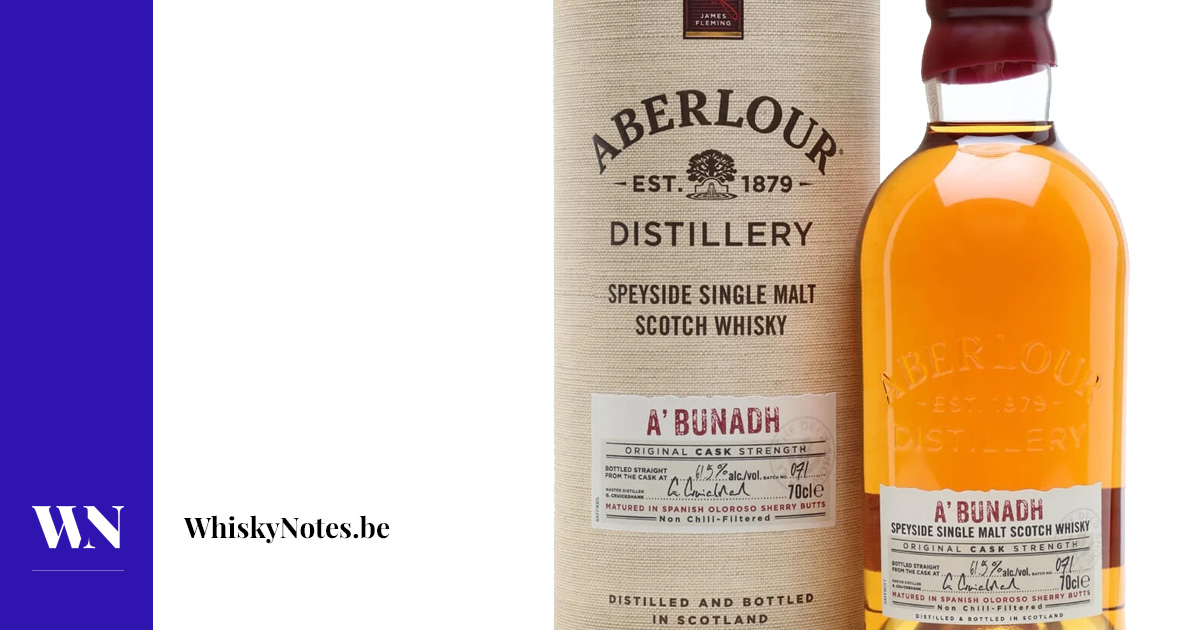 Aberlour A'Bunadh Batch #71 61,5° - Rhum Attitude