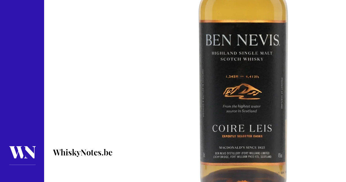 Ben Nevis Kazanlı |  WhiskyNotes viski incelemesi
