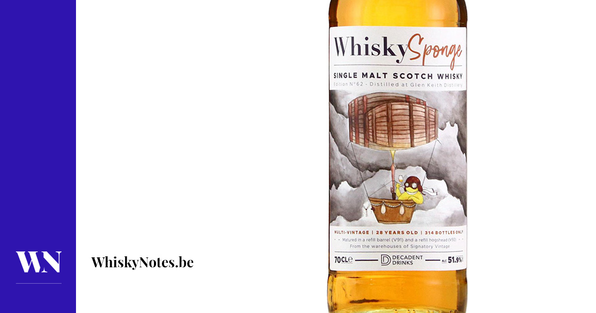Glen Keith 1991+1993 (WhiskySponge) | WhiskyNotes review Glen Keith 1991+1993 (WhiskySponge) | WhiskyNotes review