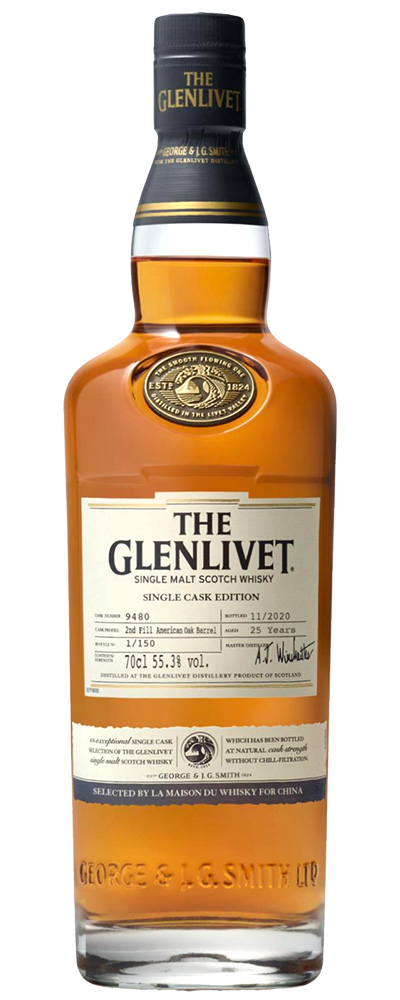 Glenlivet 1995 cask #9480 (Jack Tar)