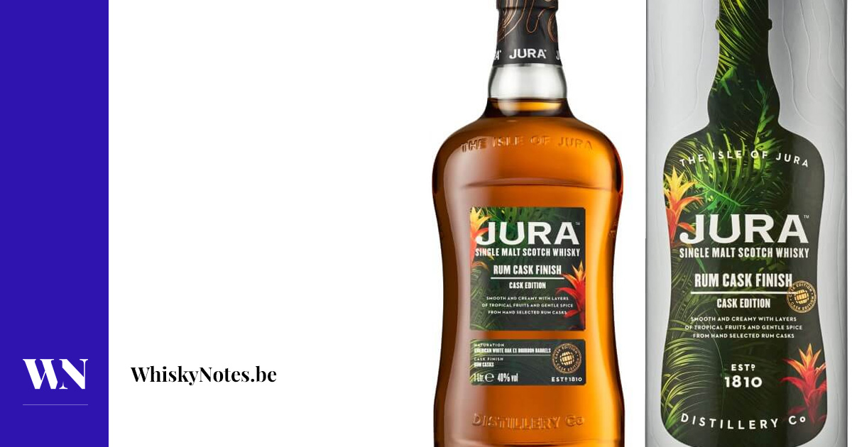 Jura Rum Fıçı Kaplaması |  WhiskyNotes incelemesi