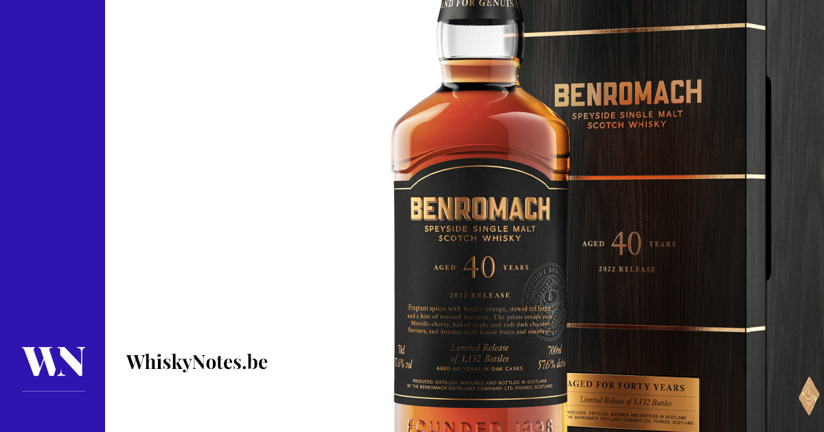 Benromach 40 Yaşında (2022)