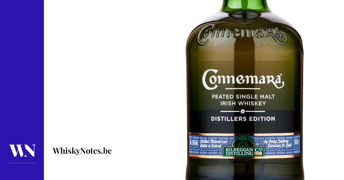 Connemara Distiller's Edition Peated 43° - Rhum Attitude