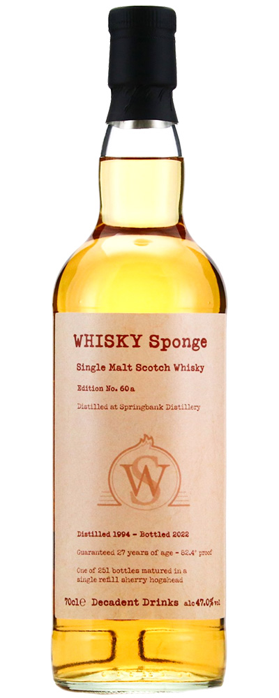 Springbank 1994 / Springbank 1995 (Whisky Sponge)